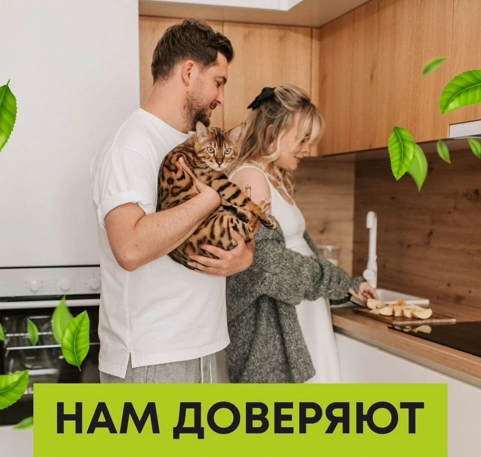 Кухонный гарнитур с подсветкой