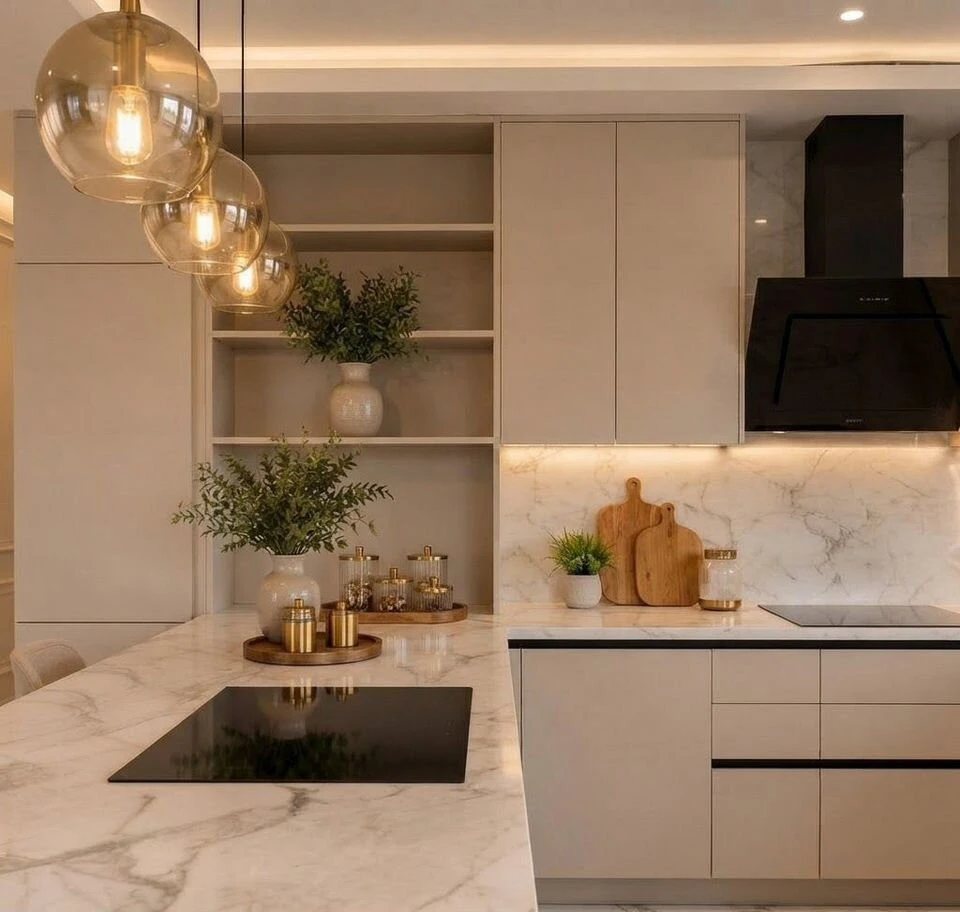Кухня на заказ с 3D визуализацией