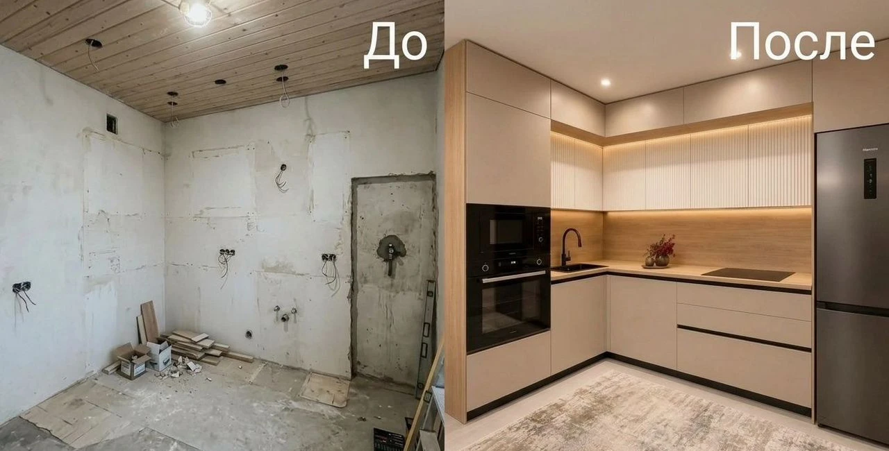Кухня угловая под ключ