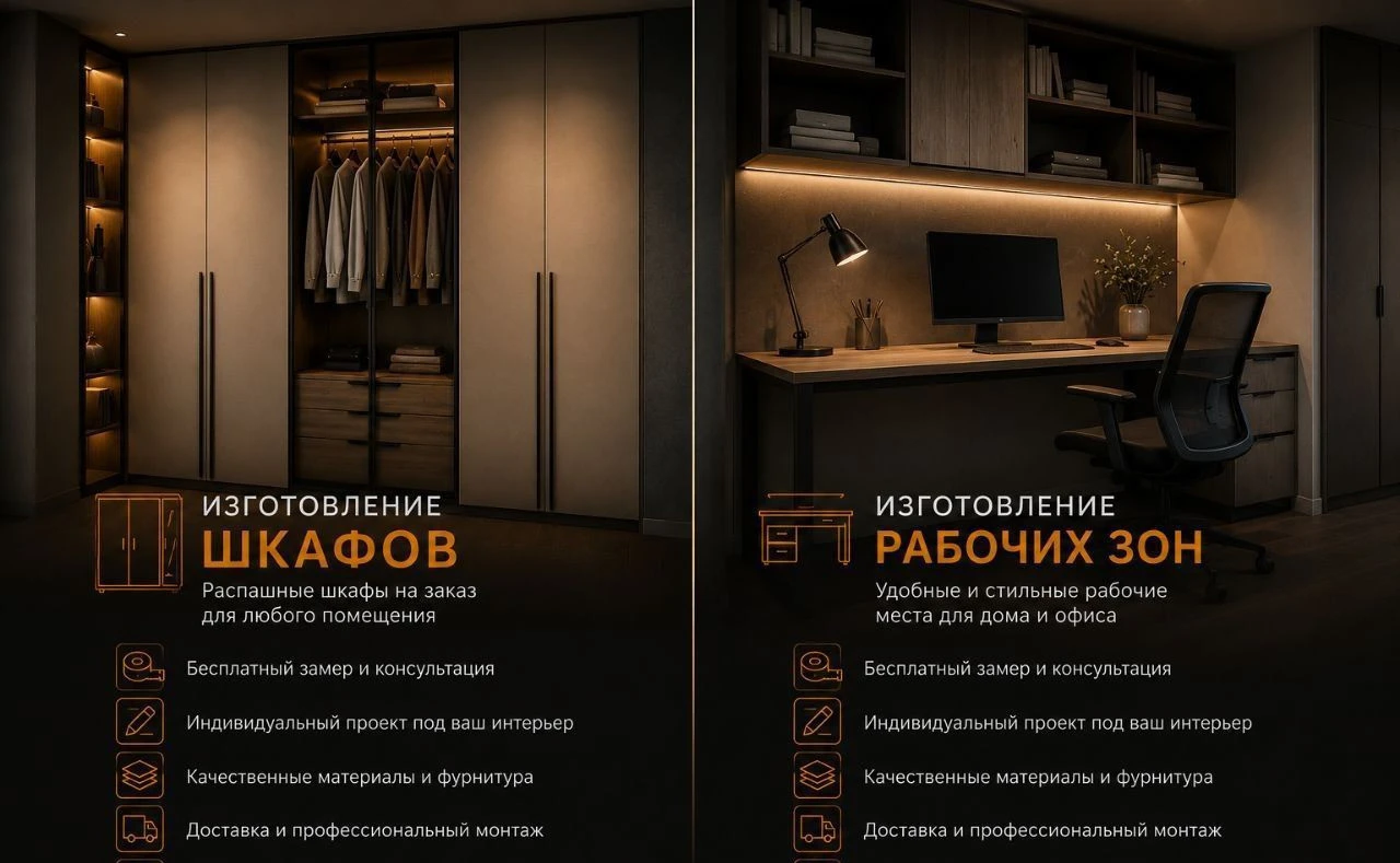 Кухня с красивым оформлением на заказ